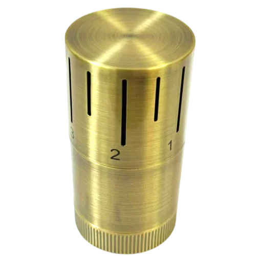 Термостатическая головка Delta PEARL M30x1,5 BRONZE