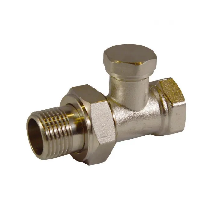 Клапан запорный DELTA прямой  1/2" (нижний) 